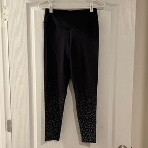 PINK Victoria's Secret Black and Gray Leggings